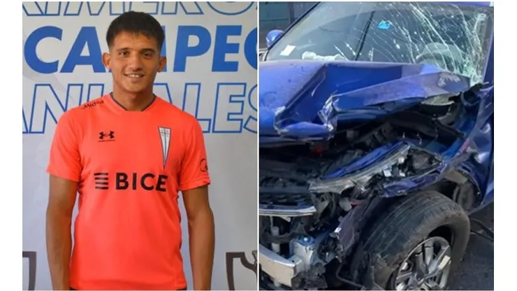 El refuerzo cruzado está detenido tras protagonizar un choque.