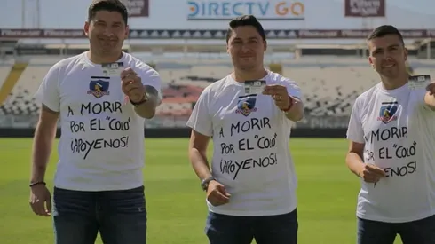 Aceval, Neira y Fierro llaman a hacerse socio de Colo Colo