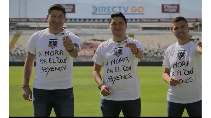 Aceval, Neira y Fierro llaman a hacerse socio de Colo Colo