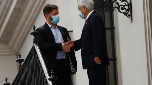 Gabriel Boric y Sebastián Piñera