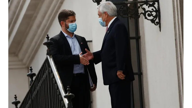 Gabriel Boric y Sebastián Piñera