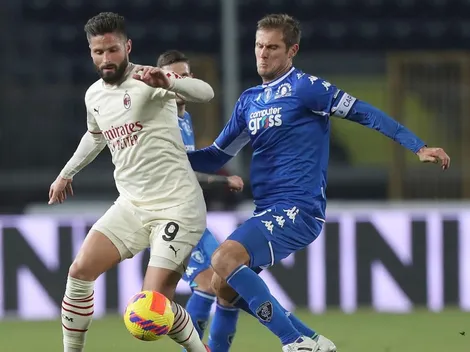 Horario: Milan quiere mantener la cima de la Serie A frente al Empoli