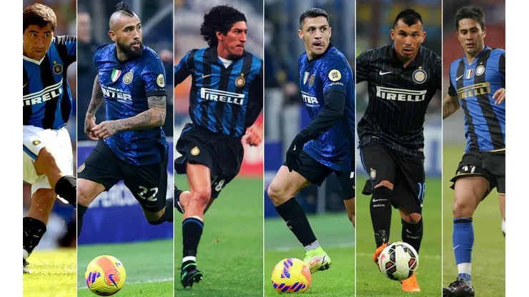 El fútbol chileno se ha hecho presente en los 114 años de historia del Inter de Milán
