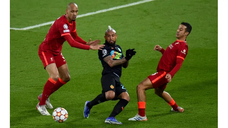 Arturo Vidal fue titular en el último partido ante el Liverpool
