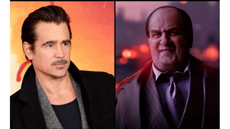 Colin Farrel estuvo irreconocible en The Batman.