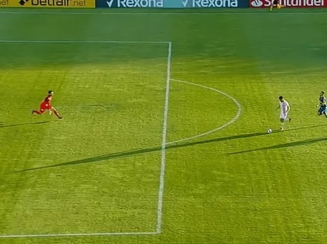 ¡Se salva Everton! El gol increíble que se pierde Estudiantes