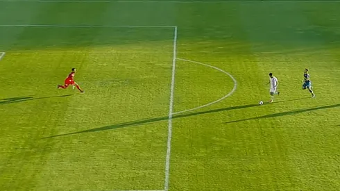 El gol que se pierde Estudiantes contra Everton en la ida de Copa Libertadores.