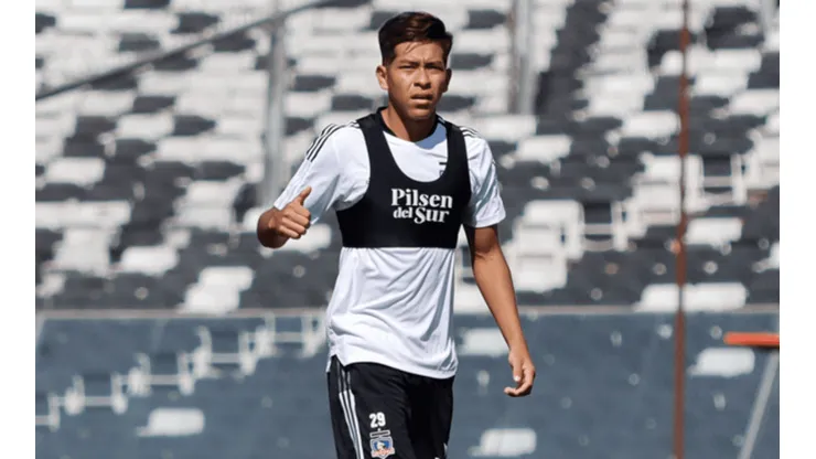 Vaca marcó uno de los goles de Colo Colo en amistoso