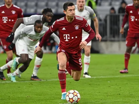 Triplete de Lewandowski en 20 minutos encamina al Bayern