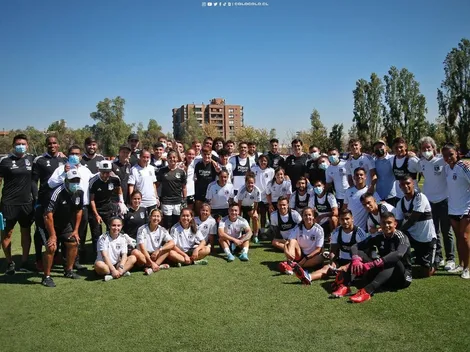 Colo-Colo protagoniza un entrenamiento mixto por el 8M