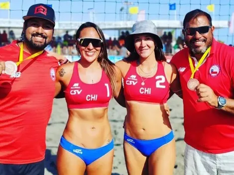 Fran Rivas y Chris Vorpahl ganan el bronce en vóleibol playa en Perú