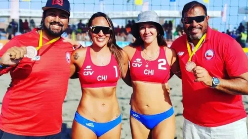 Fran Rivas y Chris Vorpahl ganan el bronce en vóleibol playa en Perú
