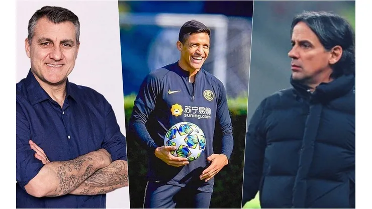 Christian Vieri quiere más presencia de Alexis Sánchez en el Inter de Simone Inzaghi, que hoy se juega la vida en Champions League