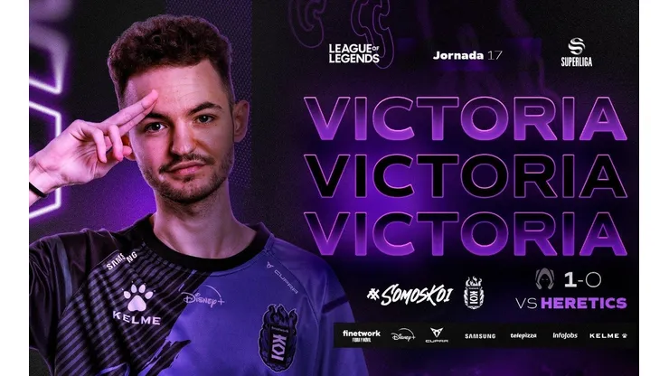 KOI quedó con un marcador de 9-8 en la competición