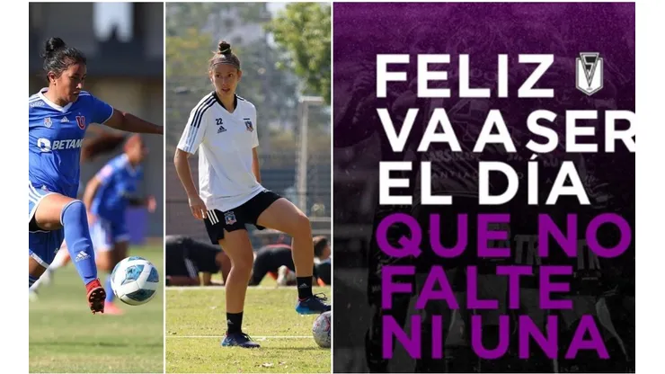 El fútbol se sumó a la conmemoración del 8M.