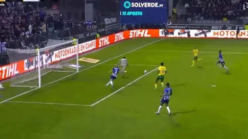 El momento del gol del chileno Juan Delgado