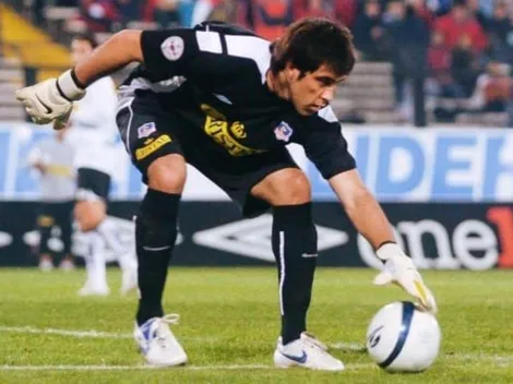 Claudio Bravo se une a la celebración de Colo Colo ante la U