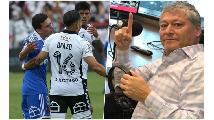 Patricio Yáñez se molestó con actitud de Óscar Opazo durante el Superclásico.