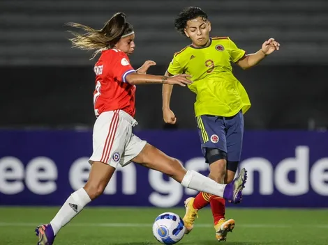 La Roja femenina Sub 17 pierde ante Colombia en el Sudamericano