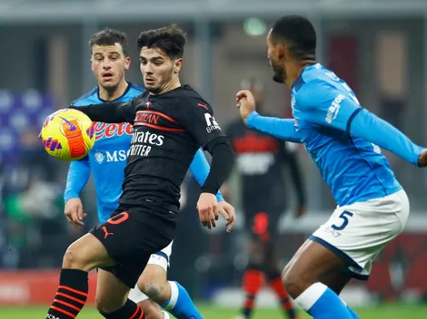 ¿Cuándo y a qué hora juega Napoli vs Milan por la Serie A?