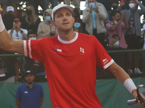 Nico Jarry y su emoción tras su triunfazo en la Copa Davis