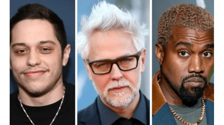 Pete Davidson, James Gunn, Kanye West