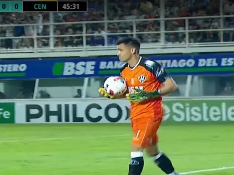 Toselli le comete penal a Vecchio y el ex Colo Colo se lo pierde