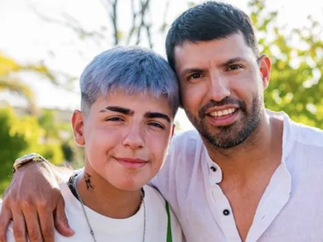 Kun Agüero confirma que su hijo ya tiene club para seguir sus pasos