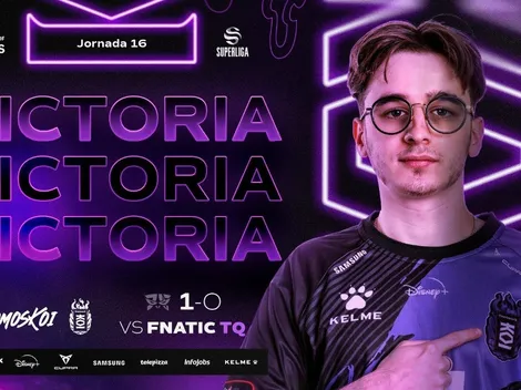 KOI vence a Fnatic TQ en un partidazo y sigue vivo en la Superliga