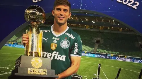 Kuscevic se mostró feliz por ser parte de la historia de Palmeiras