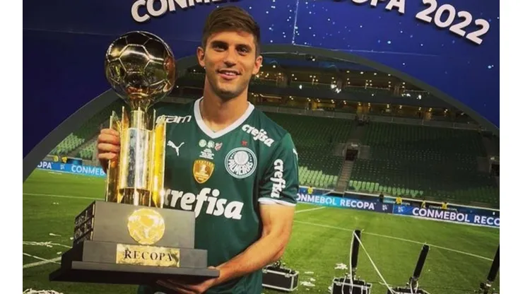 Kuscevic se mostró feliz por ser parte de la historia de Palmeiras
