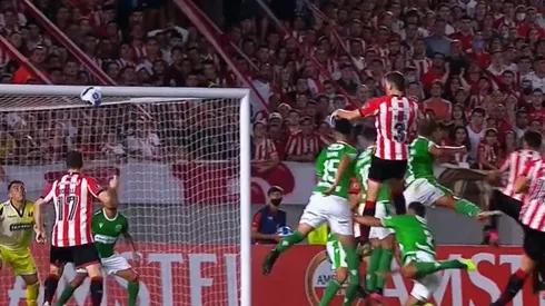 El gol de Estudiantes a Audax en la revancha por Copa Libertadores 2022.