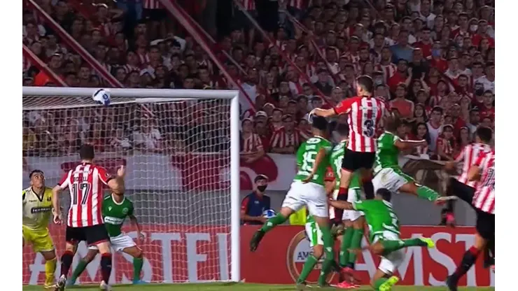 El gol de Estudiantes a Audax en la revancha por Copa Libertadores 2022.