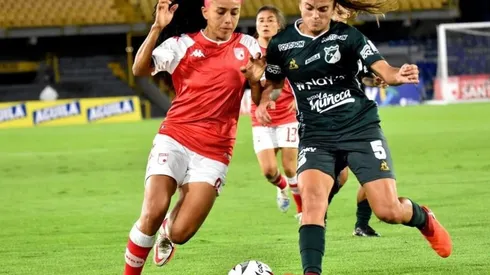 Gisela Pino sigue sumando minutos en el empate del Deportivo Cali
