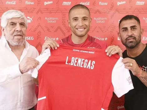 Benegas recibe lluvia de elogios de su DT en Independiente