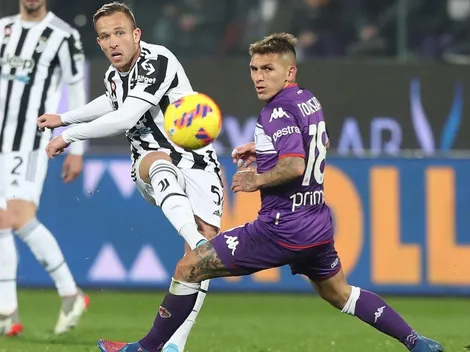 Juventus le gana de suerte a Fiorentina con un autogol