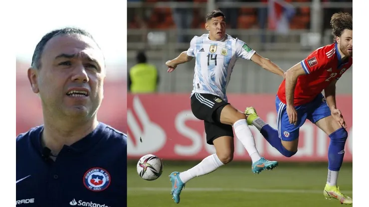 Ben Brereton le marcó un gol a Argentina en Calama