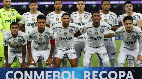 Benjamín Kuscevic fue titular en el verdao en el duelo de ida de la Recopa Sudamericana.