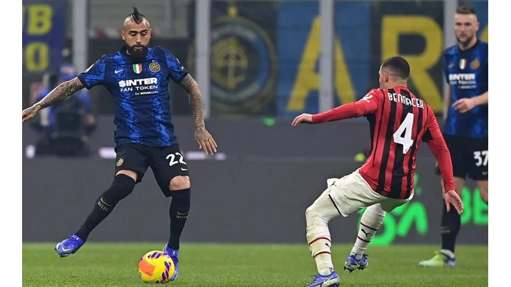 Arturo Vidal ha sido titular en todos los duelos del Inter por Copa Italia.