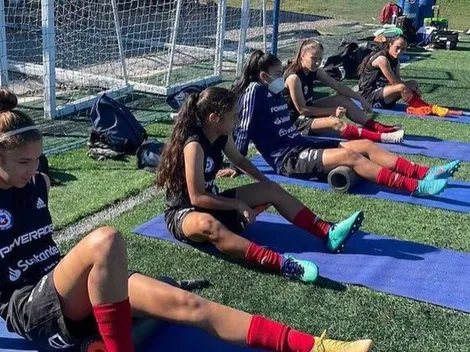 La Roja fem Sub 17 está en Uruguay para el debut en el Sudamericano