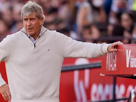 Manuel Pellegrini: "Fue un primer tiempo muy falso"