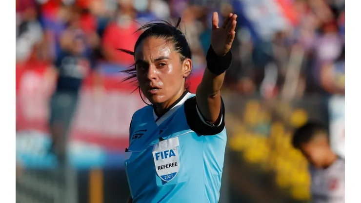 María Belén Carvajal dirigió el partido entre Audax y Antofagasta