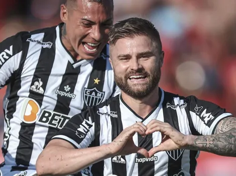 Edu Vargas sigue en llamas con el Mineiro