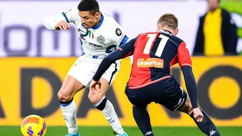 Alexis volvió a ser titular con la camiseta del Inter de Milán pero ya se sabe que regresará al banco.