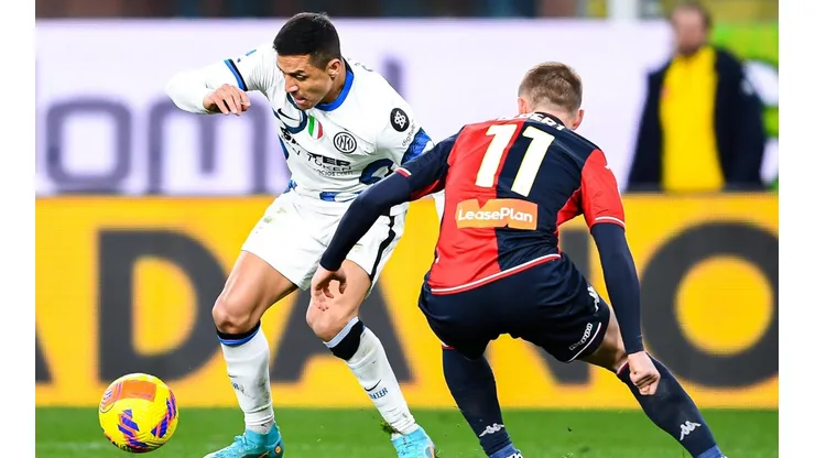 Alexis volvió a ser titular con la camiseta del Inter de Milán pero ya se sabe que regresará al banco.
