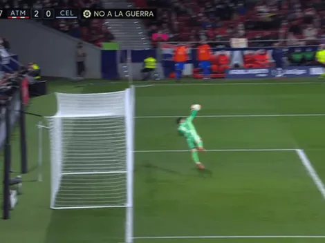 Tapadón de Dituro no alcanza y Celta cae ante Atlético Madrid