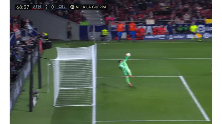 Dituro tuvo una buena actuación ante los colchoneros.