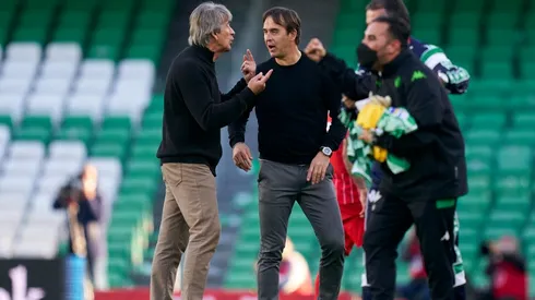 Manuel Pellegrini y Julen Lopetegui tuvieron un fuerte encontronazo en Copa del Rey.