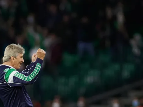 Pellegrini festeja el poder defensivo de su Betis