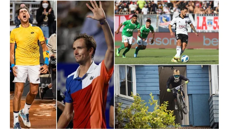 La Agenda RedGol llega recargada este fin de semana con fútbol, tenis y Valparaíso Cerro Abajo.